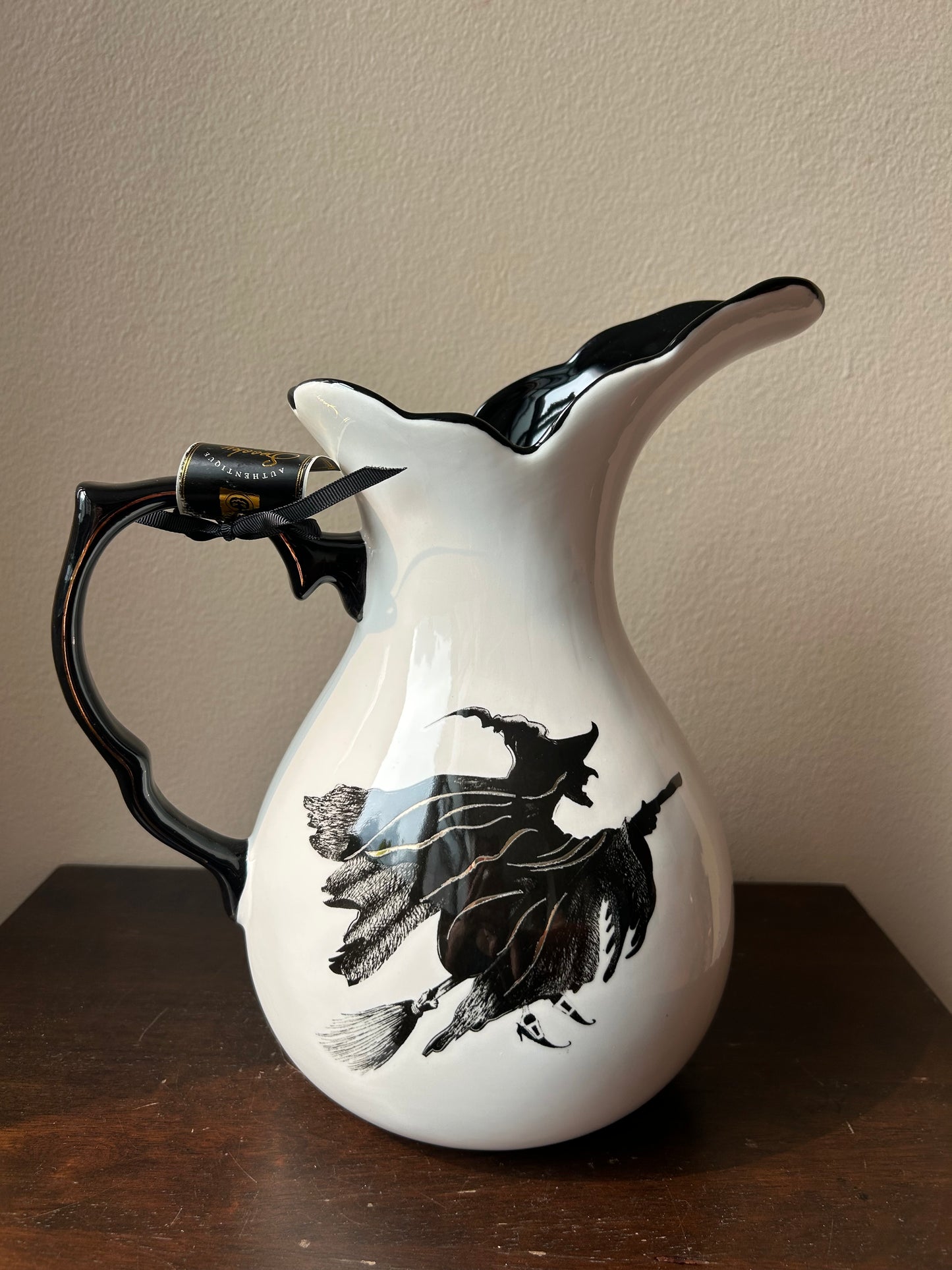 Potters Studio Pitcher Witches Brew New 10.5” Tall