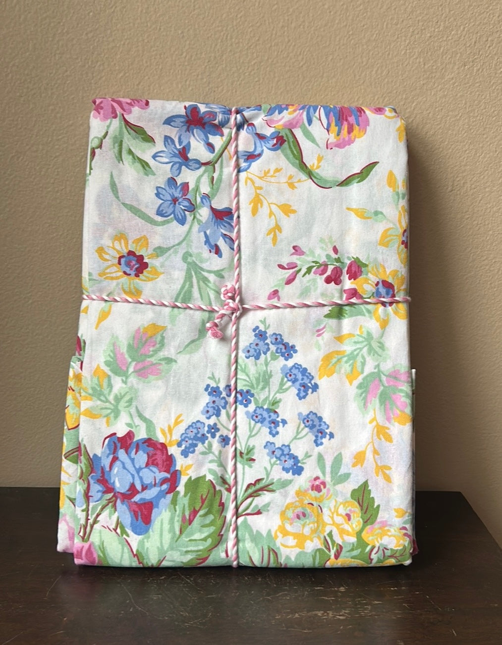 April Cornell Cotton Tablecloth Eternal Rose 60”Floral Spring New