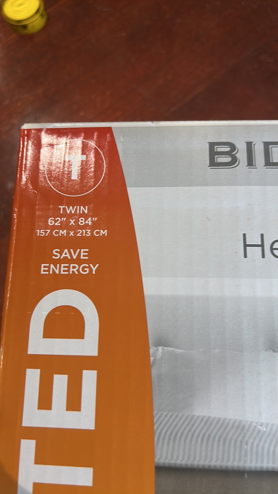 Biddeford Electric Blanket Comfort Knit New Analog Control Tan Twin 62”x84”