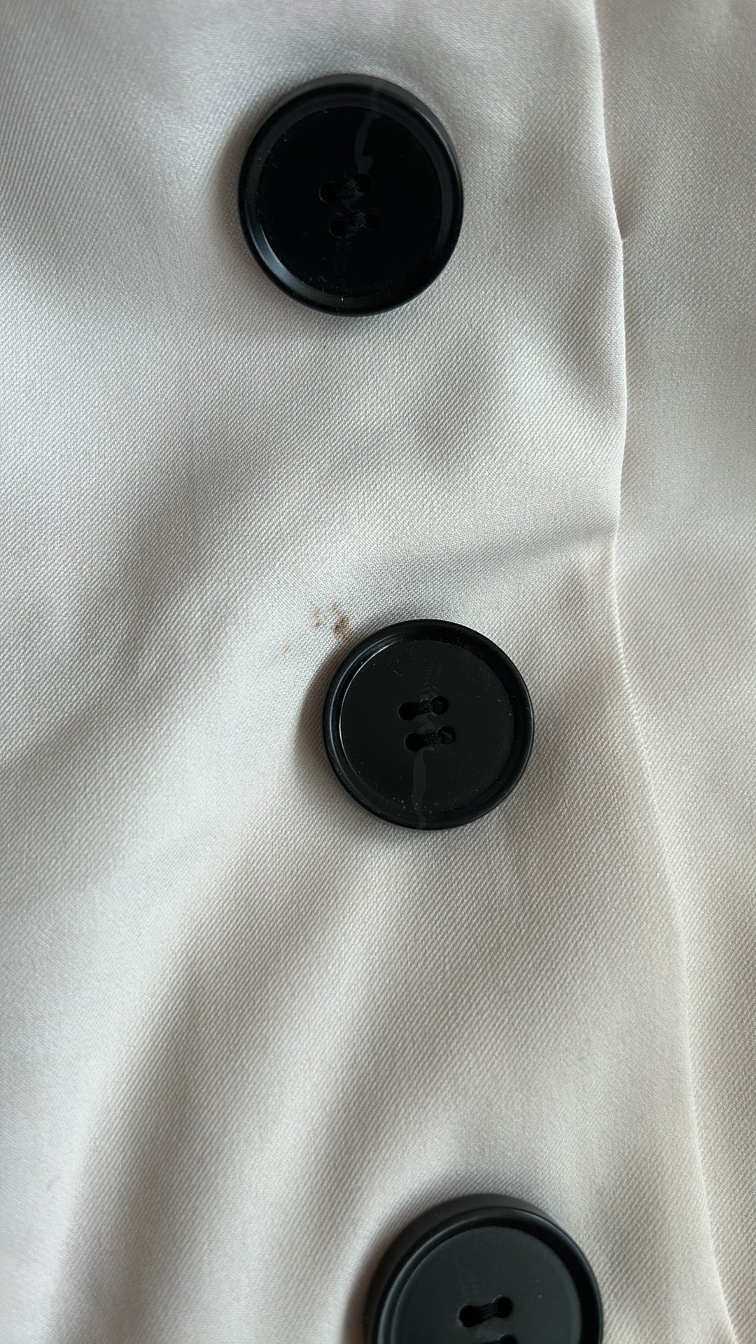 Women’s Sailor Shorts Lined Off White Black Buttons Sz M ST2825