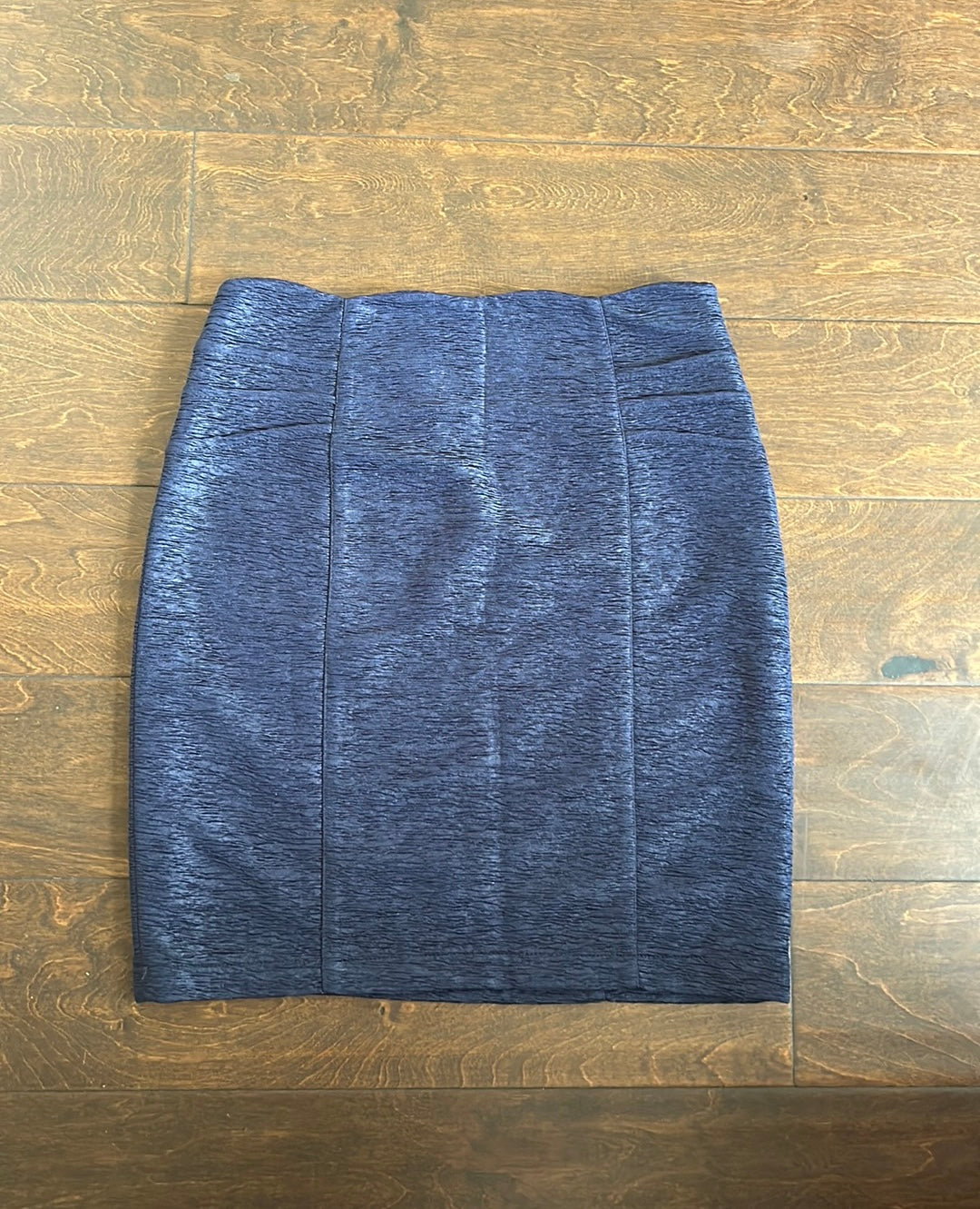 Nice & Cool Women’s Mini Skirt Sz M ST2225 Blue Work Business