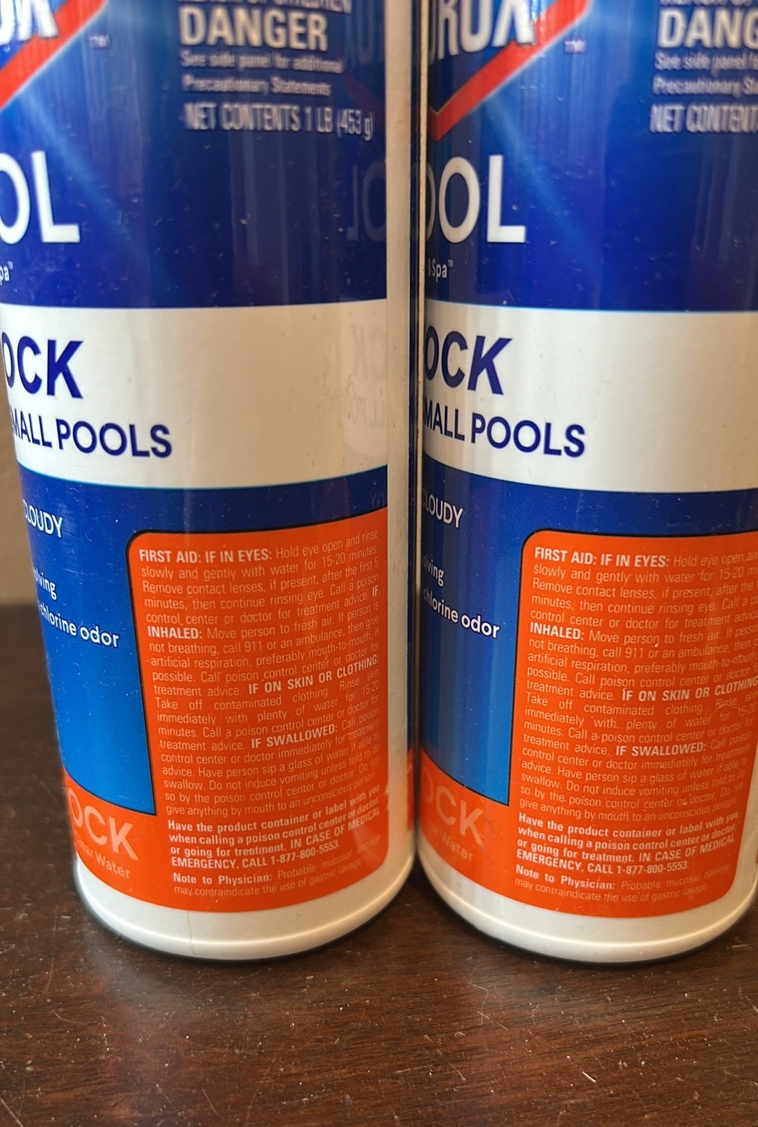 Clorox shock granules for small pools set of 2