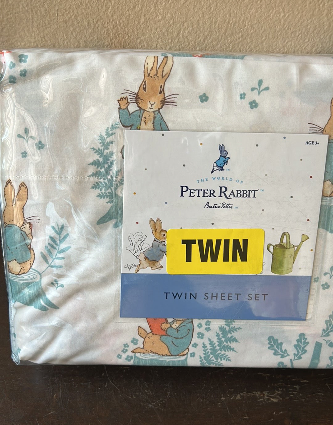 Peter Rabbit Twin Sheet Set New Cotton Easter Spring Floral