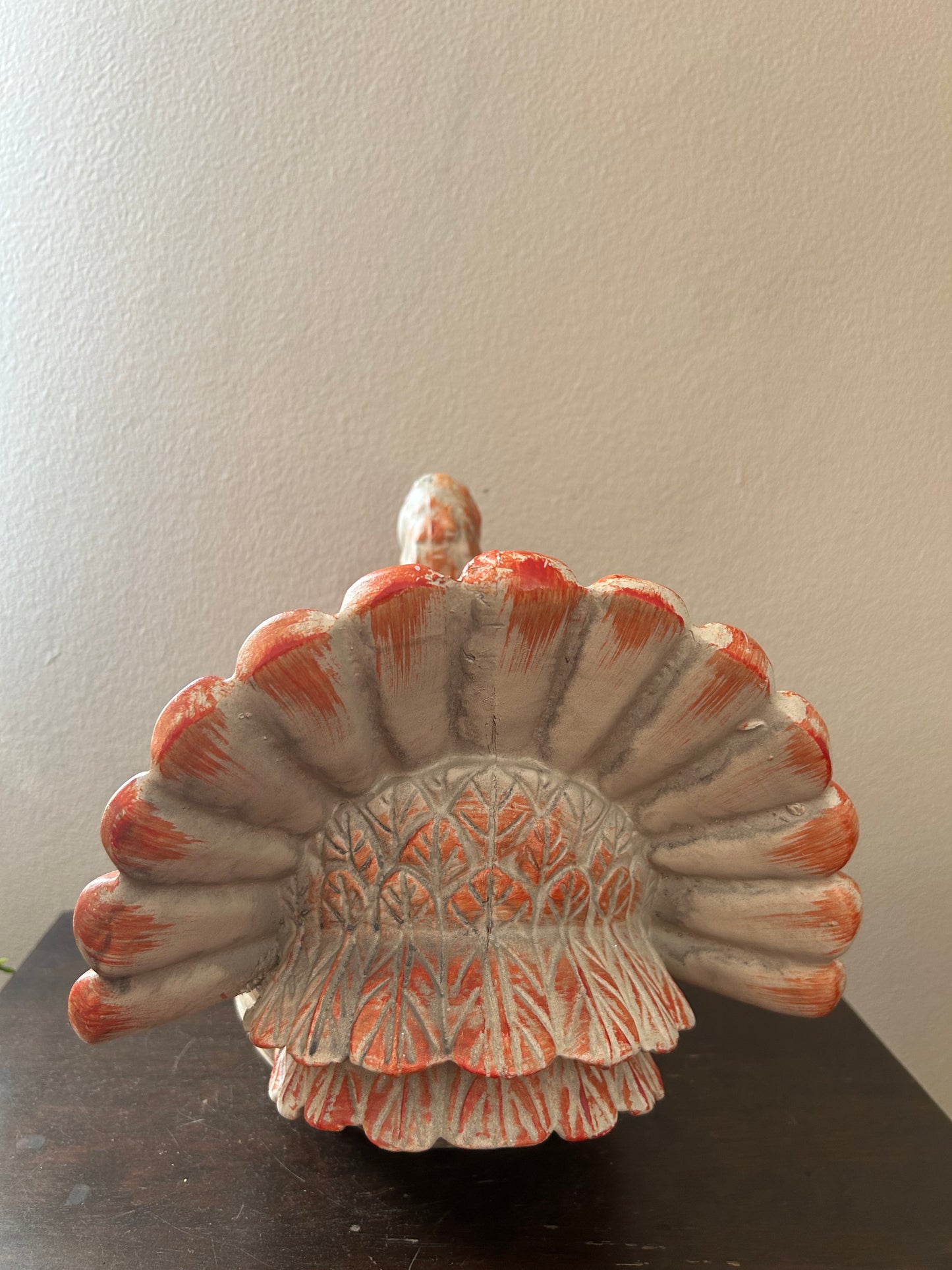Martha Stewart Turkey Figurine New Colorful