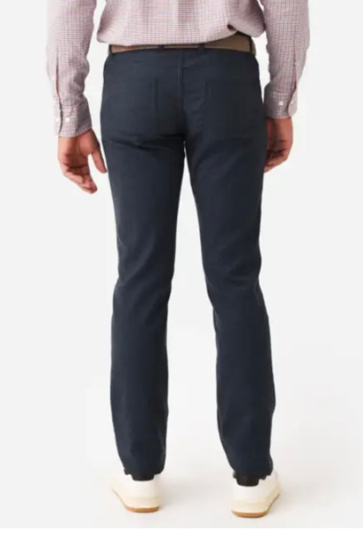 Peter Millar Men's Excursionist Flex Alpine Wool 5-Pocket Pant in SDUST 35x34.5”