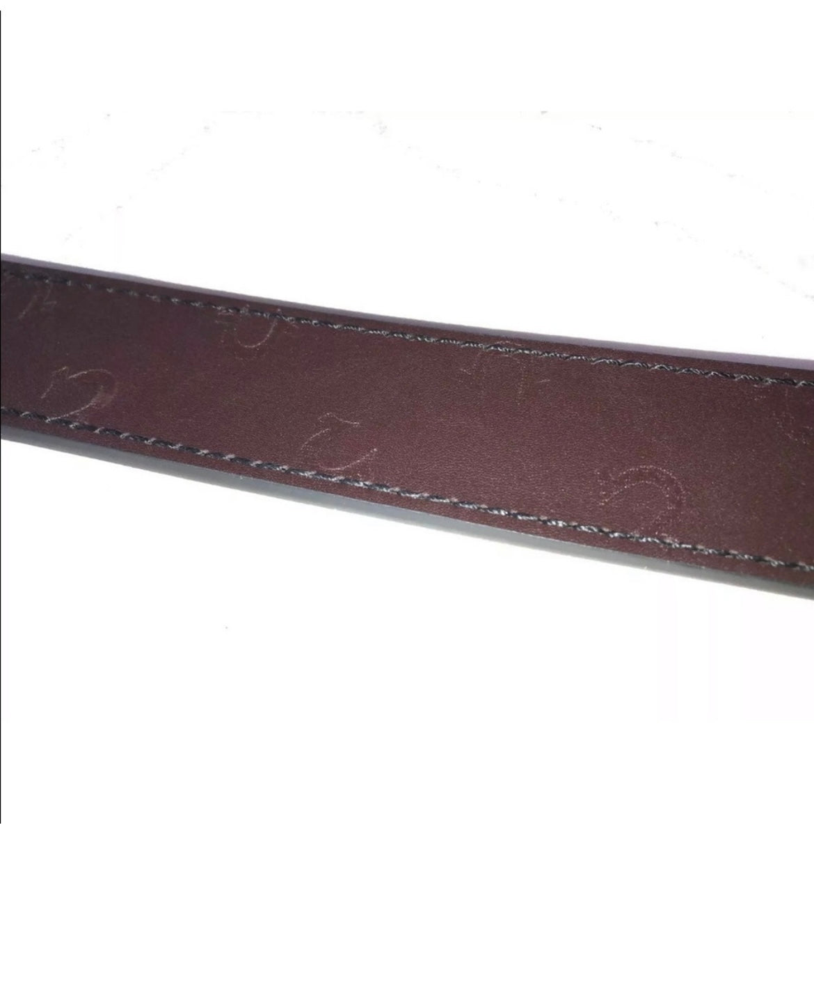 True Religion Mens Horseshoe harness Reversible Belt Black/Brown Sz 40