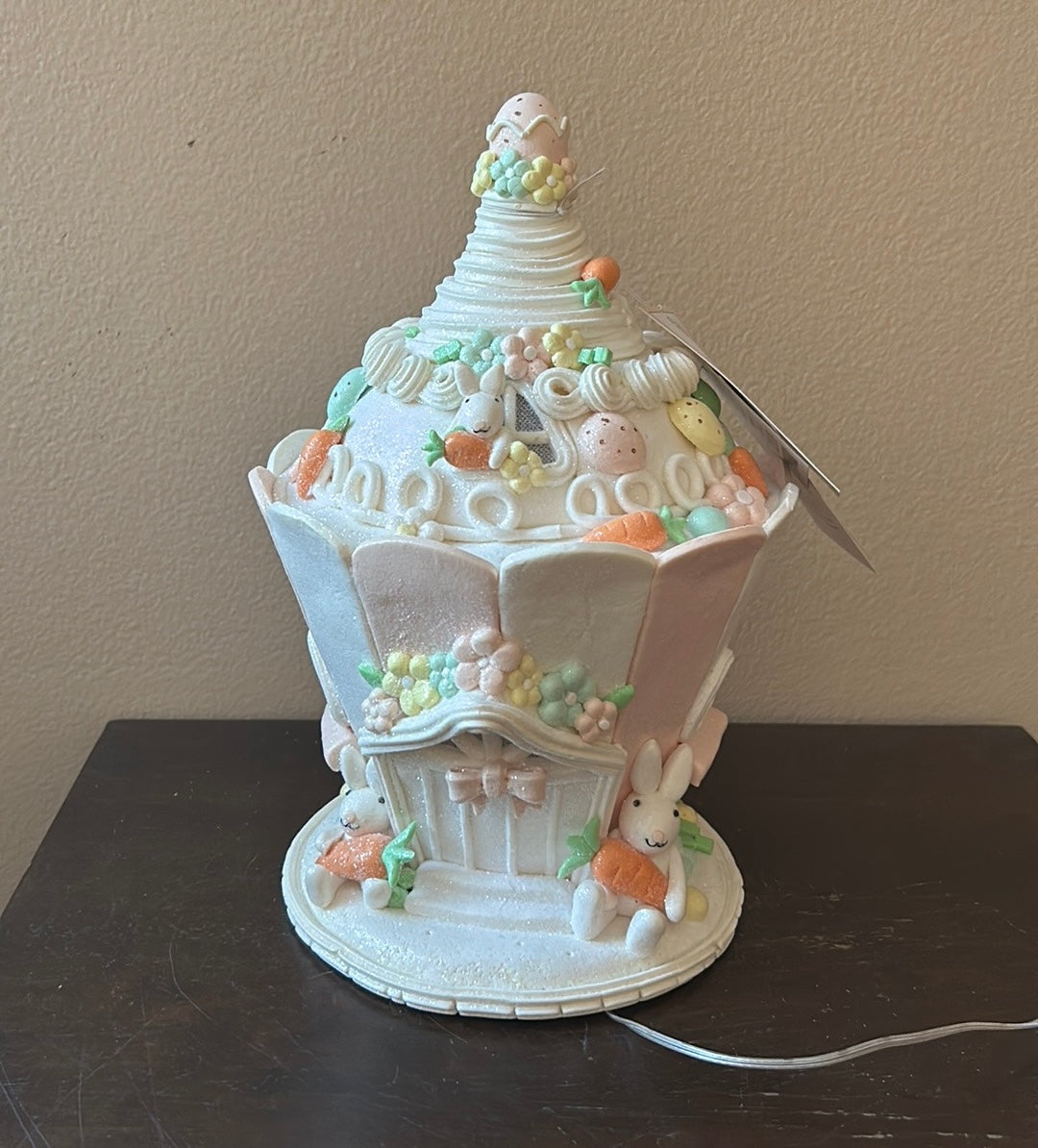 Cupcakes and Cashmere Easter Bunny Cupcake House Carrots Eggs