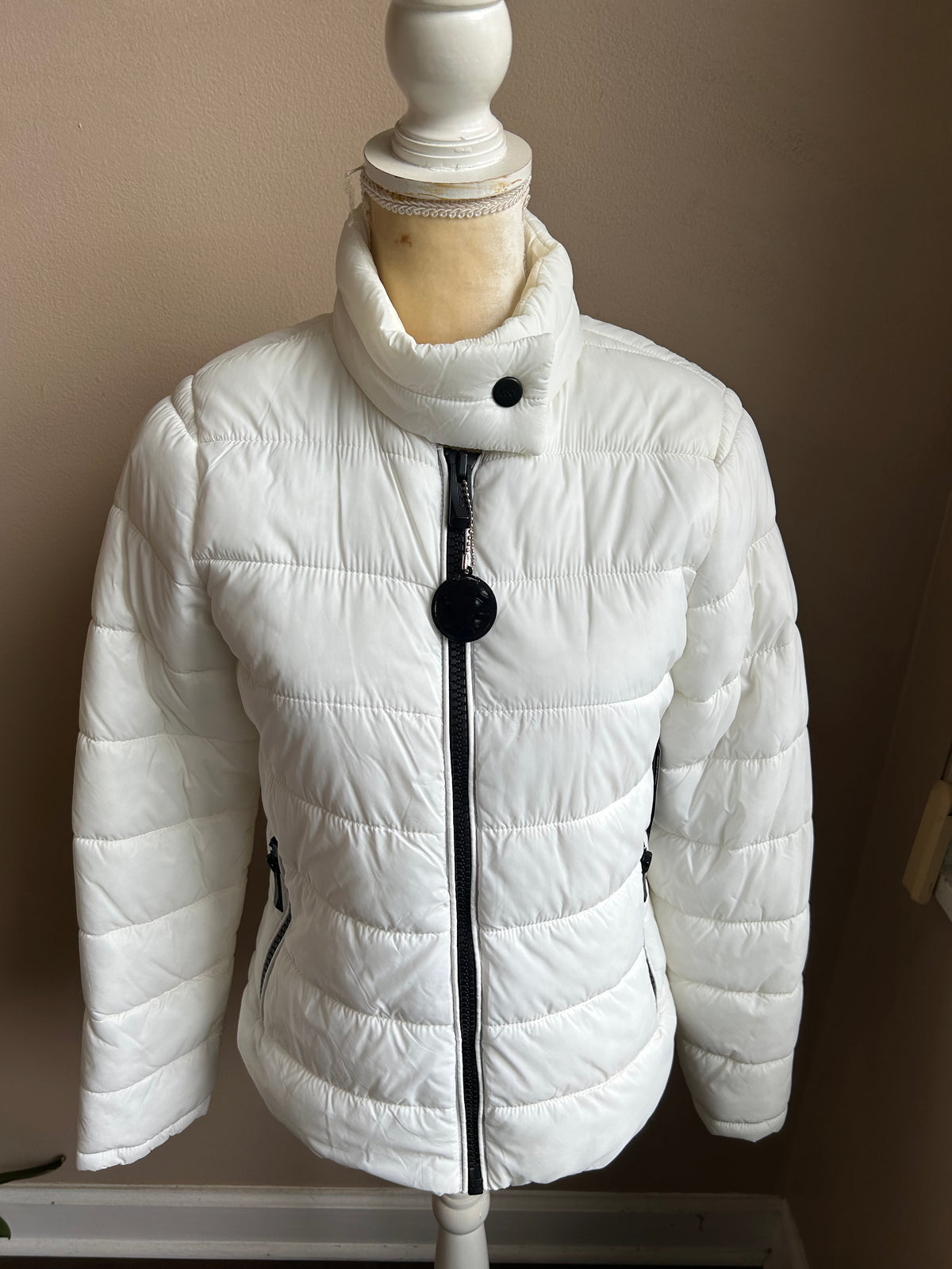 Marc New York Women’s Puffer Jacket New Sz XS Off White