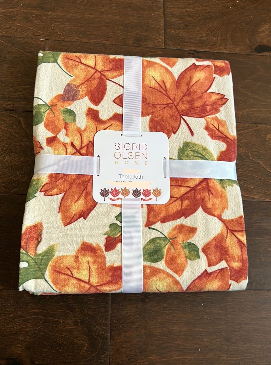 Sigrid olsen Fall Leaves Tablecloth cotton Fall Autumn Thanksgiving