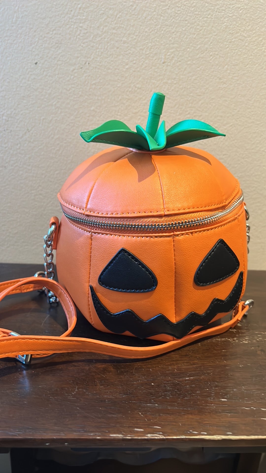 New Mad Engine Pumpkin Crossbody Purse Bag