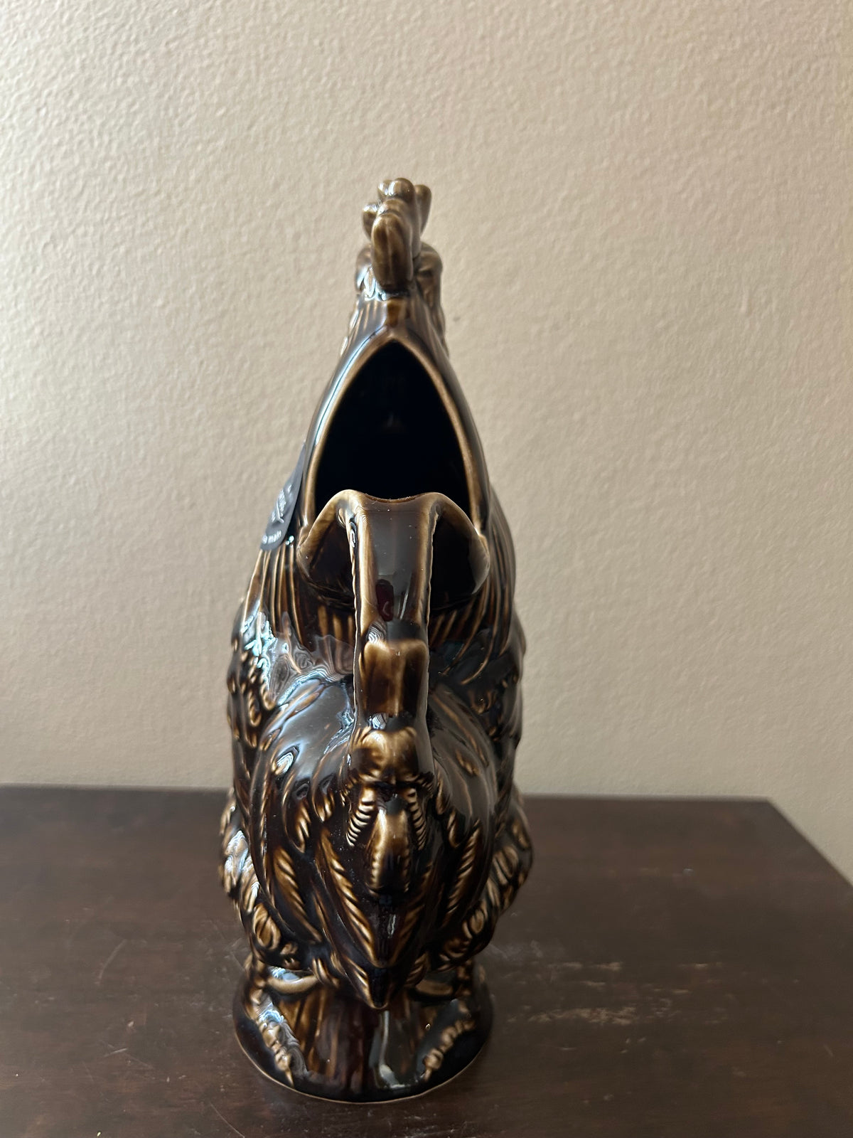 Matceramica Ceramic Pitcher Rooster Fall Thanksgiving New Made In Portugal