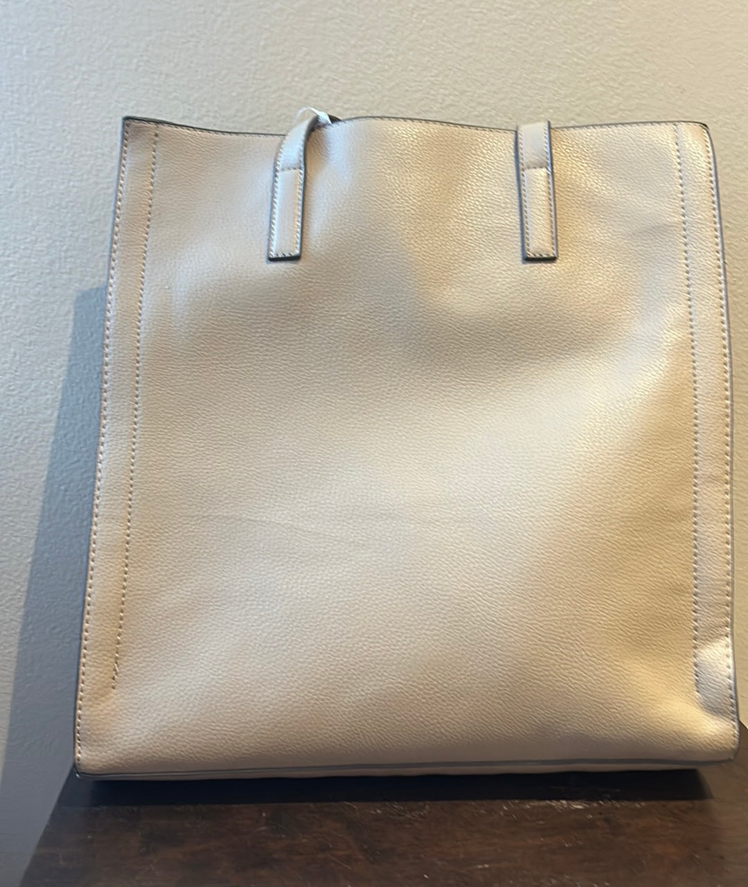 Steve Madden BANATALY Tote Bag Beige Large Handbag Cardholder &