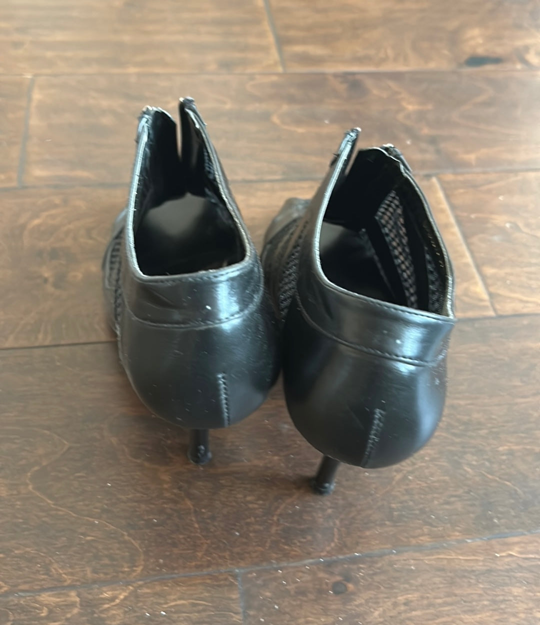 Charles & Keith Women’s Shoes EU Sz 37 Black Heels Pumpkin US Sz 6.5