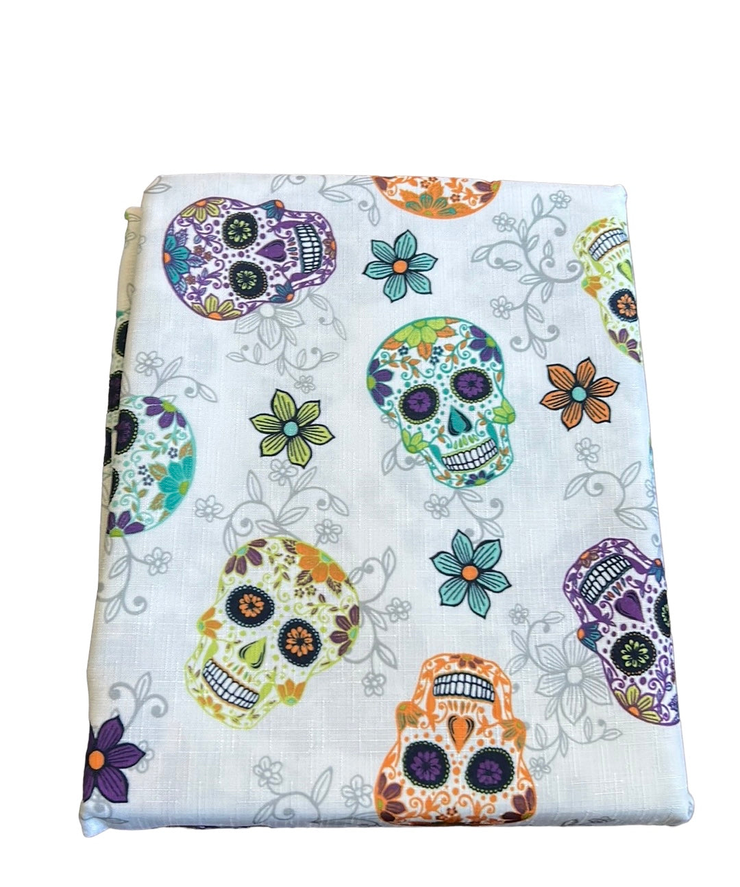 Isaac Mizrahi Tablecloth Sugar Skull New Day Of The Dead