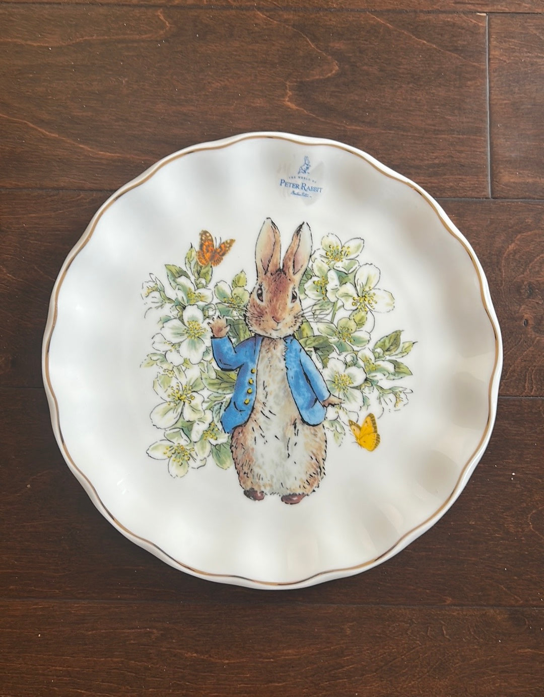 Beatrix Potter Peter Rabbit Easter 10.5” Dinner Plates New Spring Set Of 4