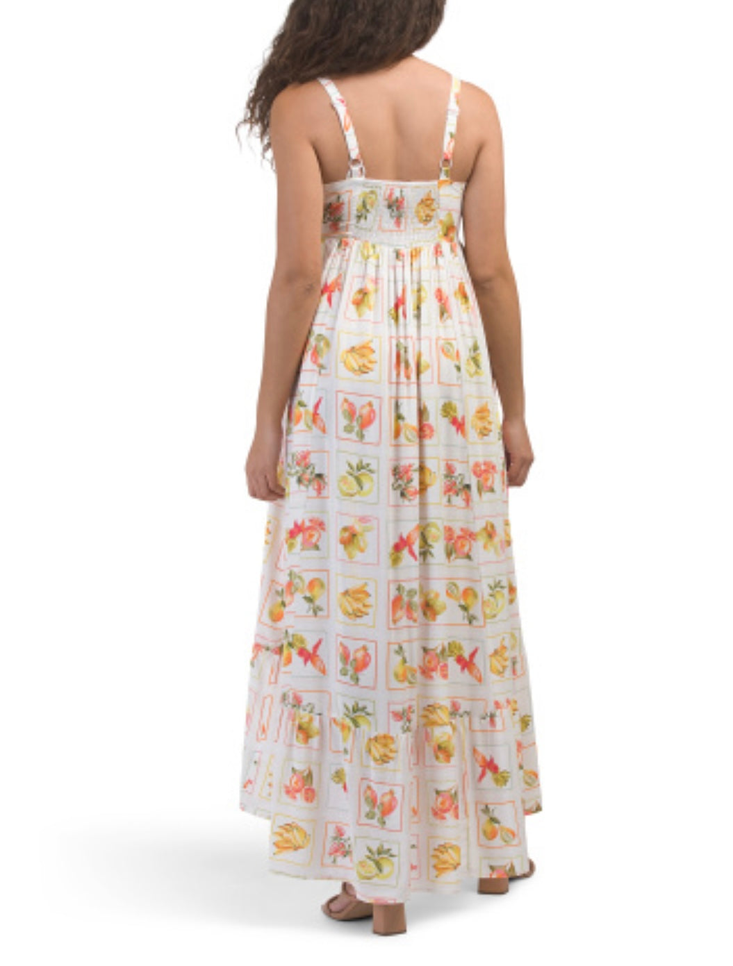 Paper Heart Womens Spring Summer  Dress Fruits Floral New
