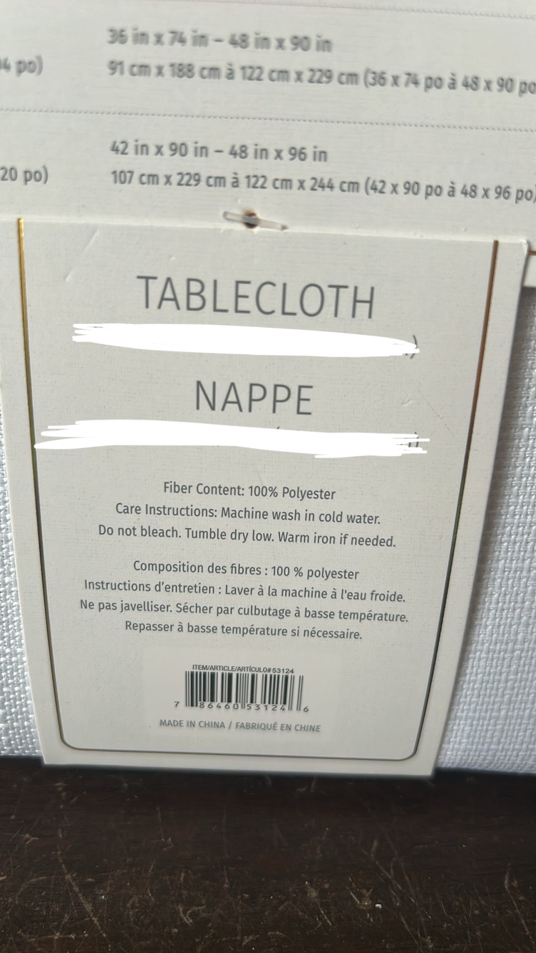 New Striped Tablecloth Green White St Patrick’s Day Irish