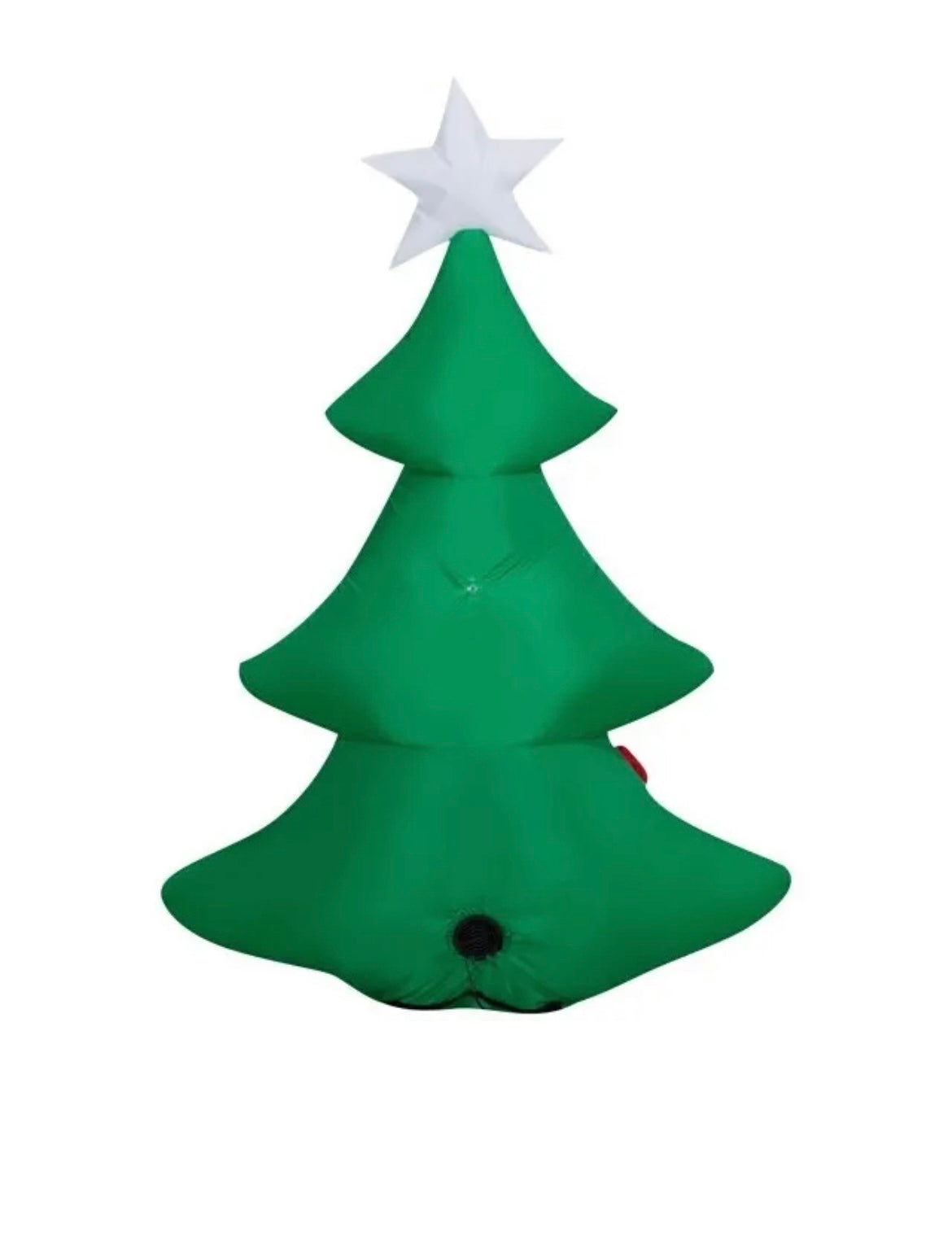 Holiday Time Airblown Christmas Tree Inflatable Knit Look LED 4ft Tall New