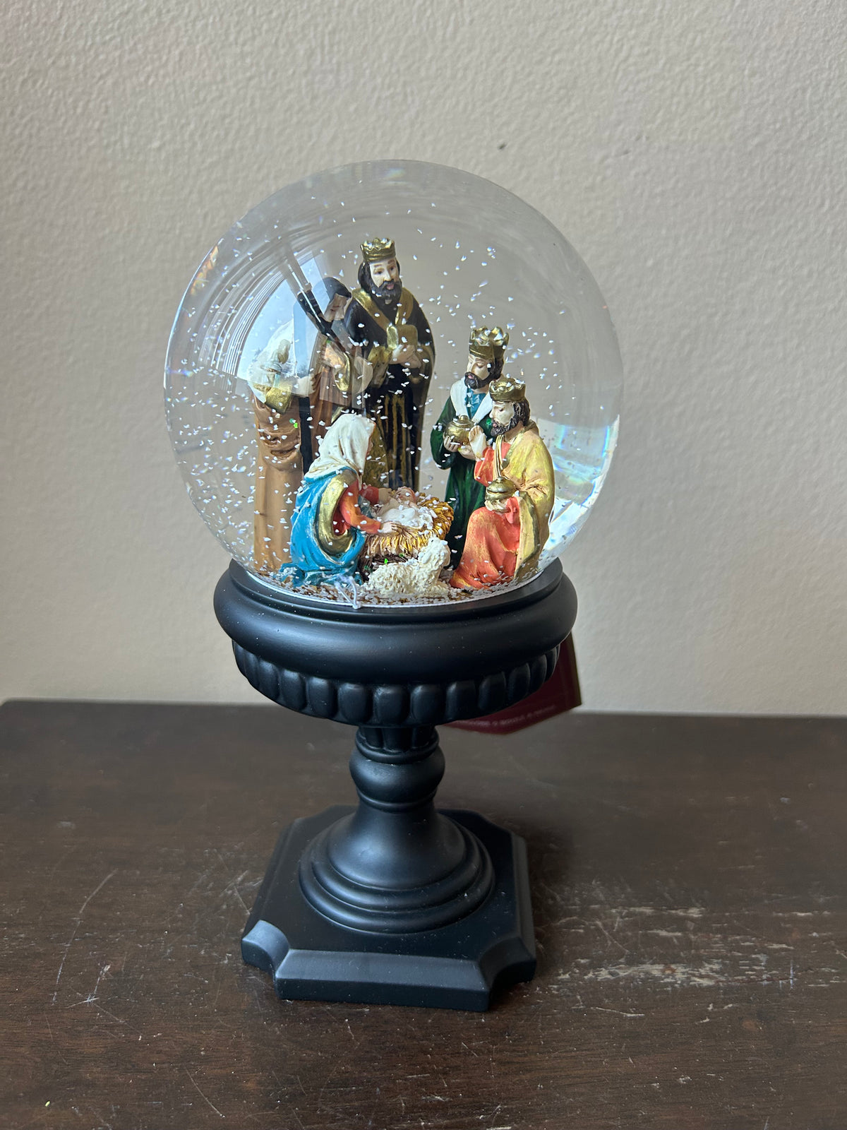 Love & Light Nativity Snowglobe New Baby Jesus Christmas  Shepherds