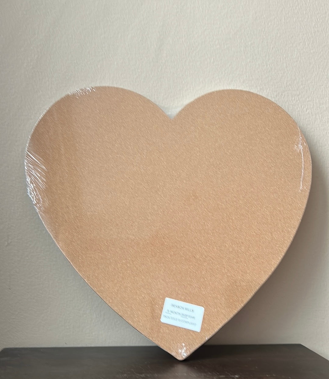Benson Mills Set Of 4 Cork Heart Shaped Placemats Valentines Day Love Floral New