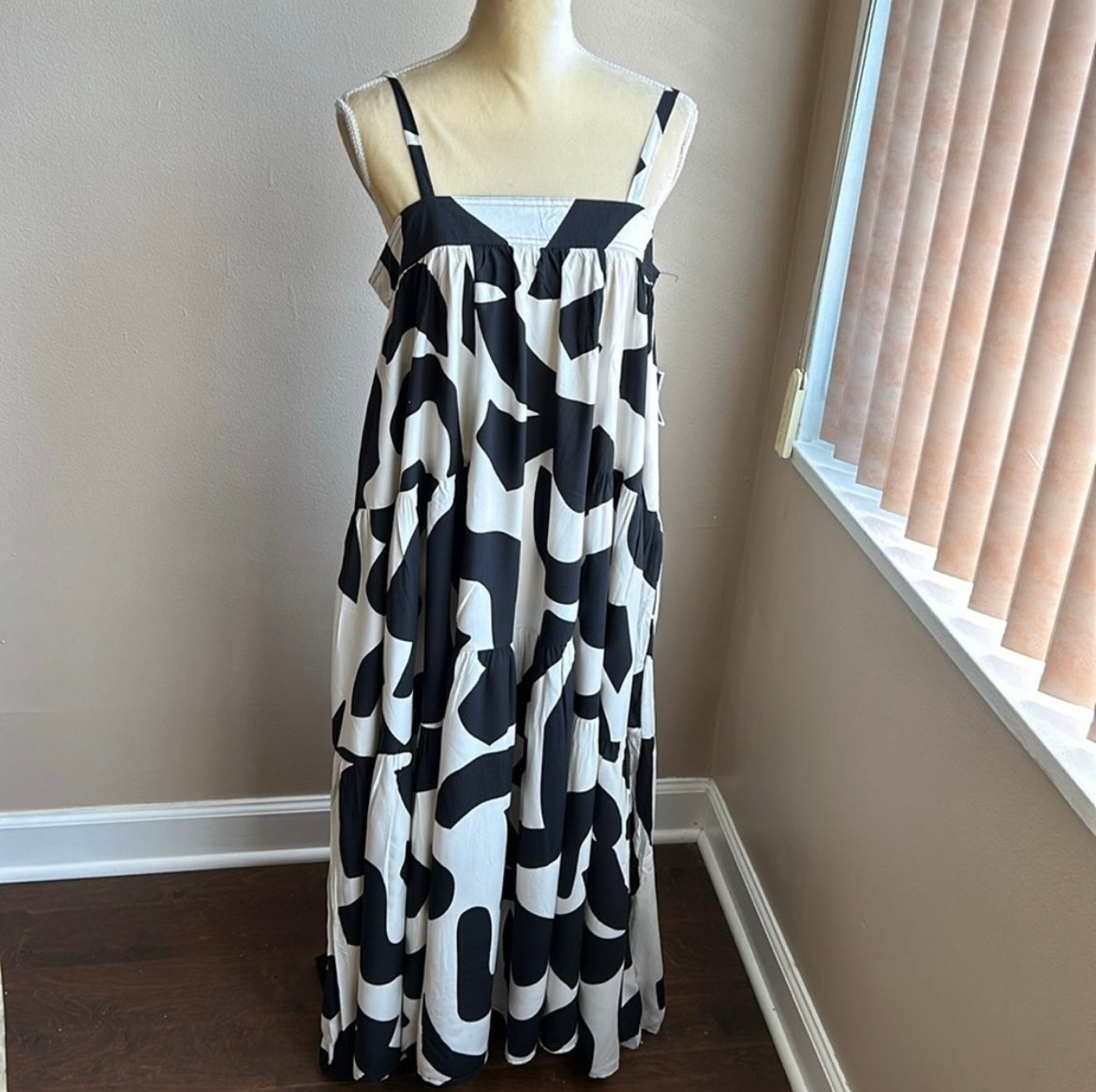 Abel the Label Anthropologie Maxi Dress New Strappy Boho