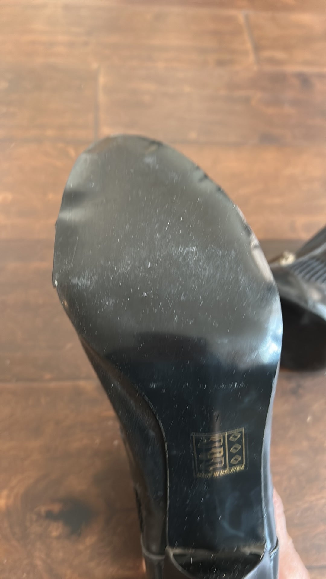 Charles & Keith Women’s Shoes EU Sz 37 Black Heels Pumpkin US Sz 6.5