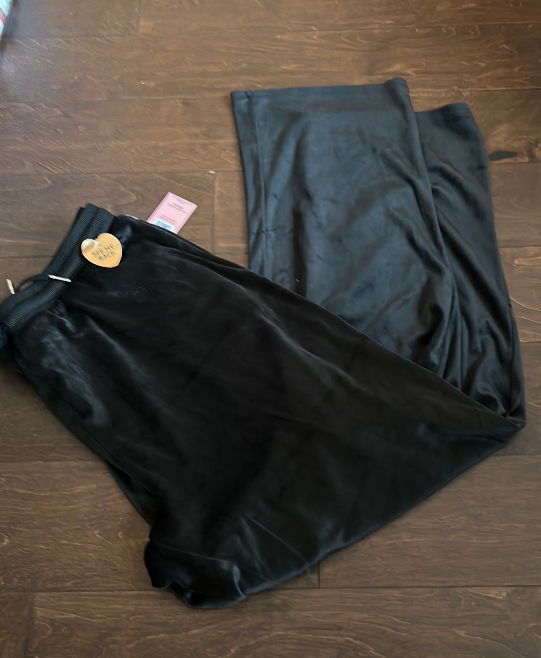 Juicy Couture Womens Velour Pants With Logo In Back Black New Y2K