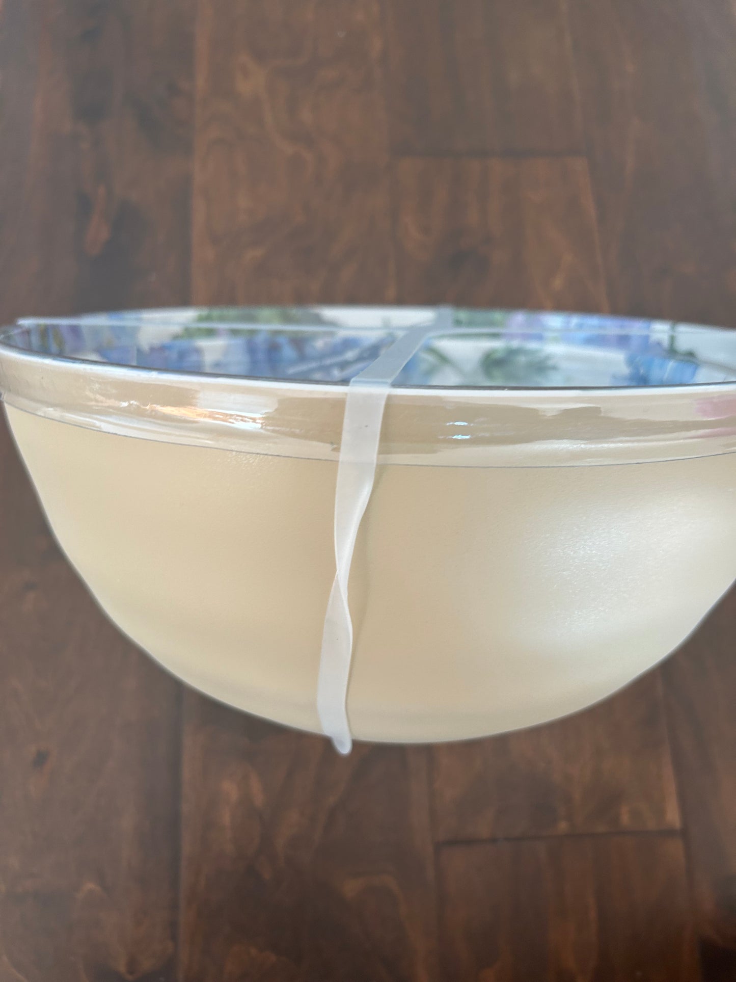 Rachel Ashwell Set Of 2 Serving Bowls New Hydrangeas Floral