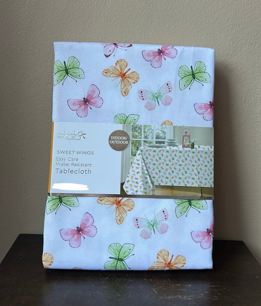 Colordrift New Tablecloth Butterflies Spring Colorful