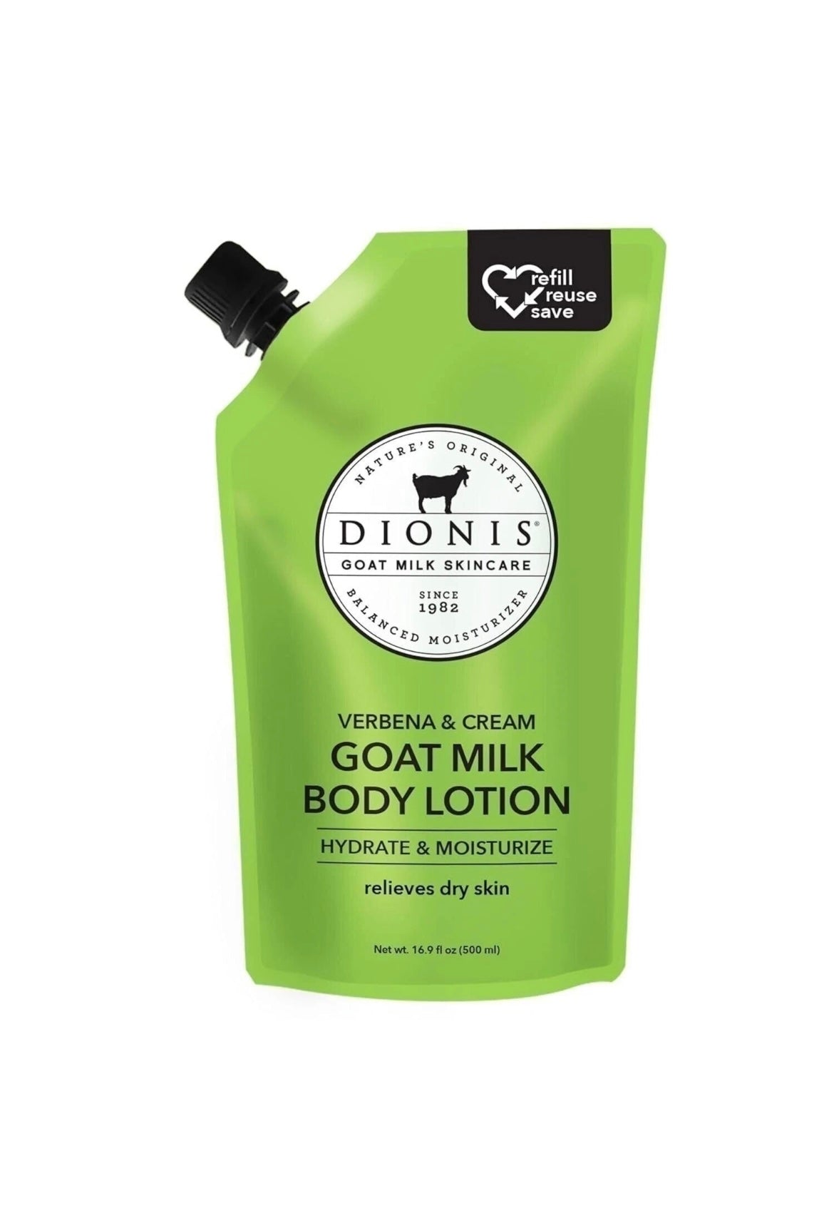 2 Dionis Lavender Blossom Goat Milk Body Lotion Refill Pouch New