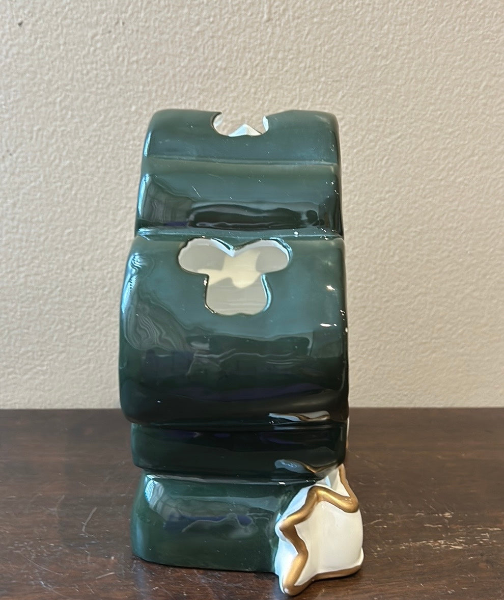 BLUE SKY CLAYWORKS ST PATRICKS DAY TEALIGHT CLOVER "SHAMROCK FLAKES" New 8” Tall