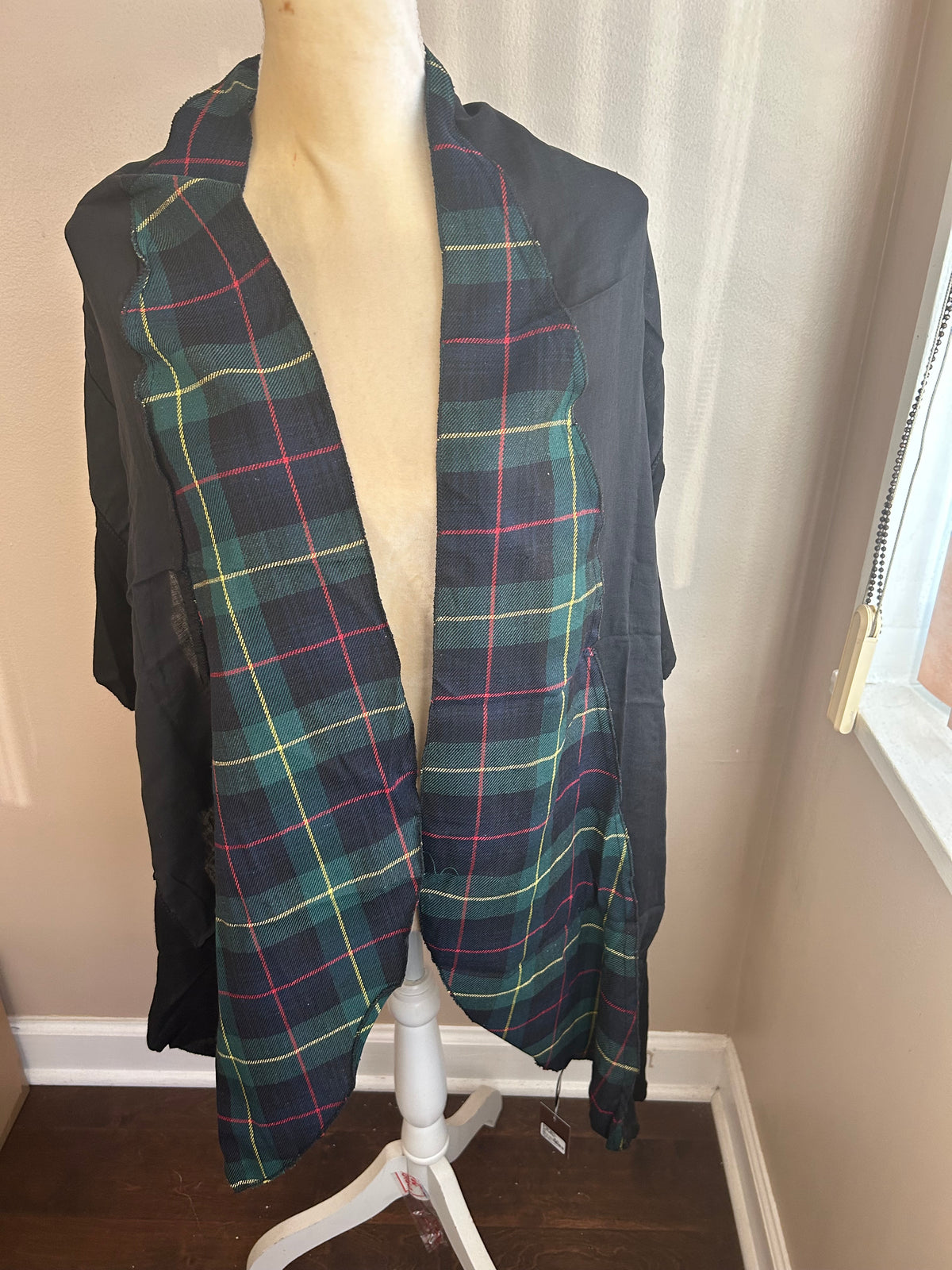 Forever 21 New Womens Scarf Wrap Multicolor Tartan Plaid  5001-3102