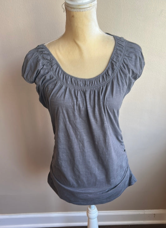 Oh Baby By Motherhood Womens Maternity Pregnancy Gray Top Sz M NWT Kohl's ST1925