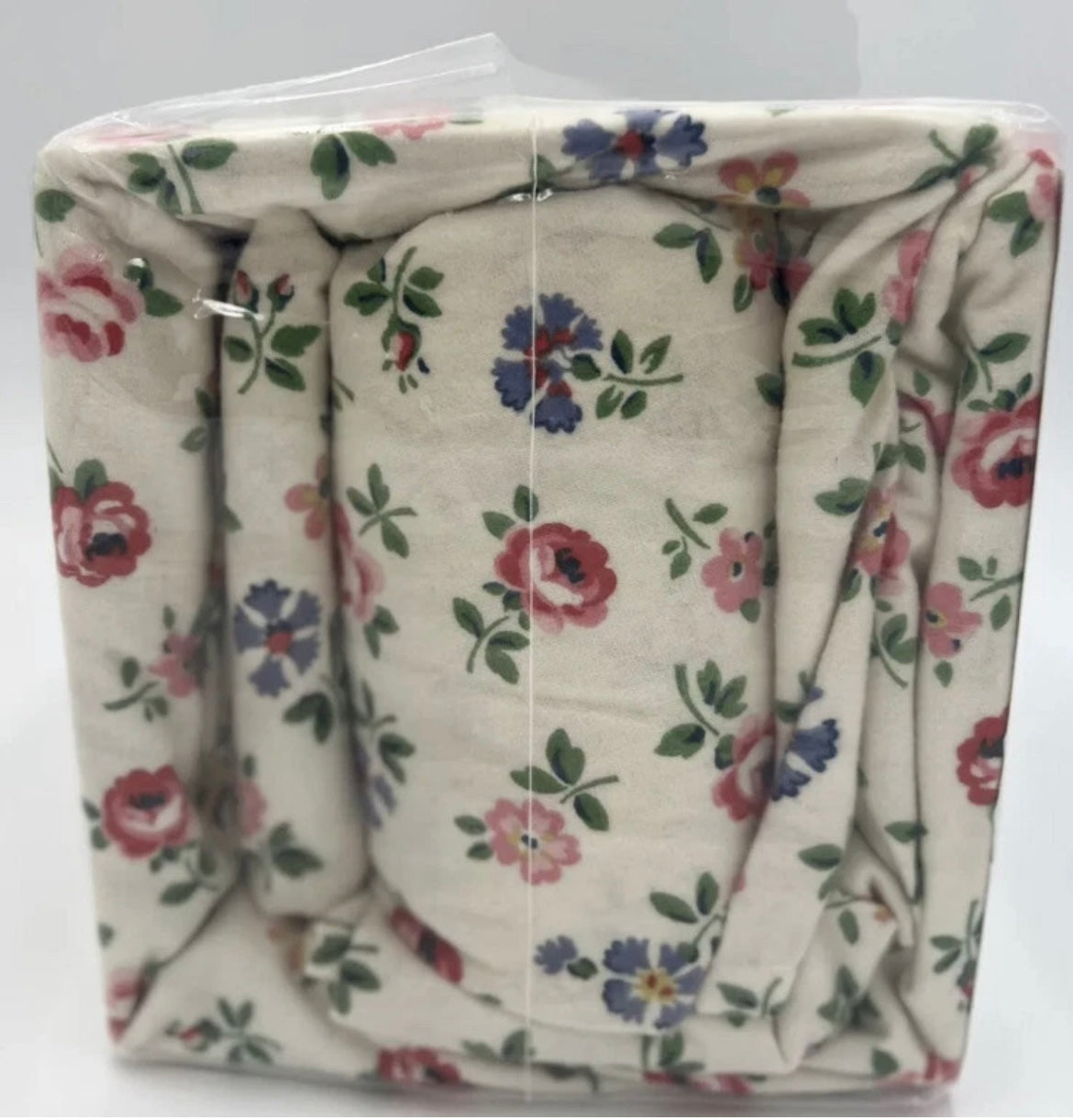 4 PC CATH KIDSTON Floral SHEET SET LINEN SPRING ” FLANNEL BRUSHED COTTON KING