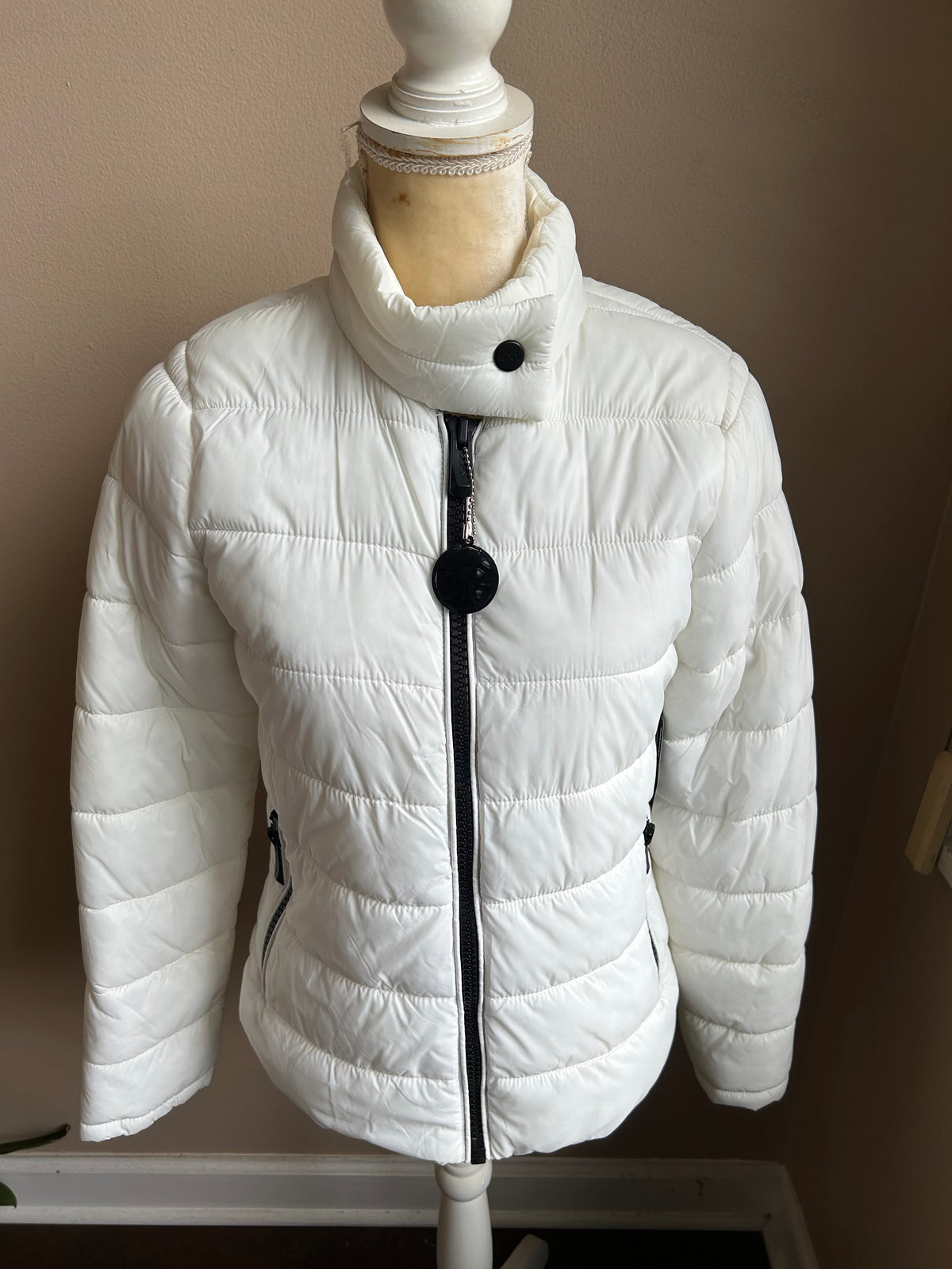 Marc New York Women’s Puffer Jacket New Sz XS Off White