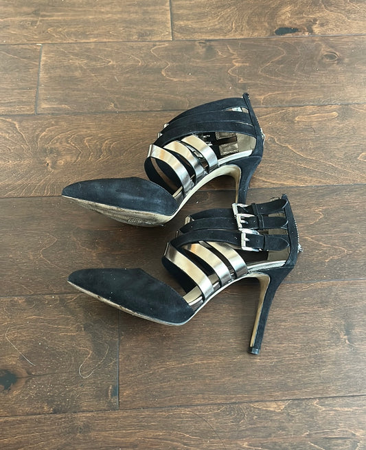 Micheal Michael Kors Women’s Shoes Stilettos Sz 7 Cammieback Zip