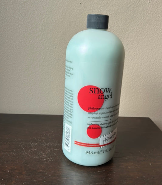philosophy snow angel shower Bath Hydrating Shower gel 32 oz New