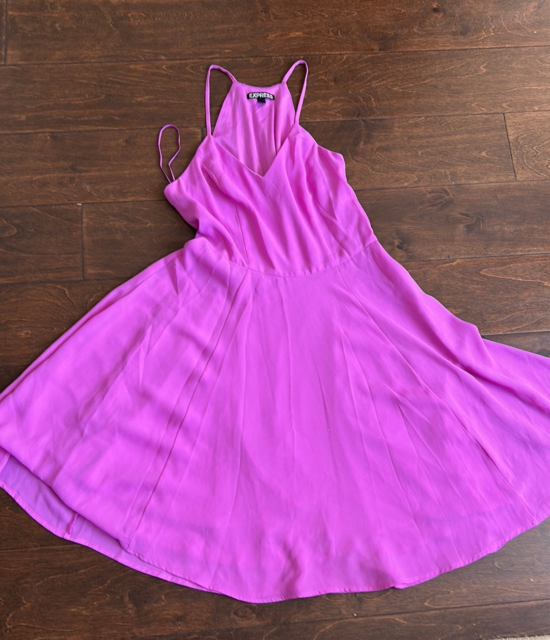 Express Women’s Purple Sleeveless Summer Dress Sz 0 ST2825