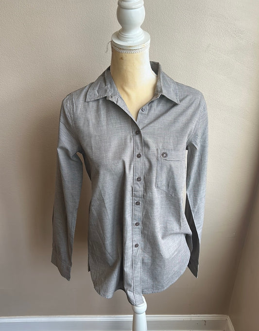 Urban Cotton Company Women’s Long Sleeve Dress Shirt Career Nwot Sz M ST2225