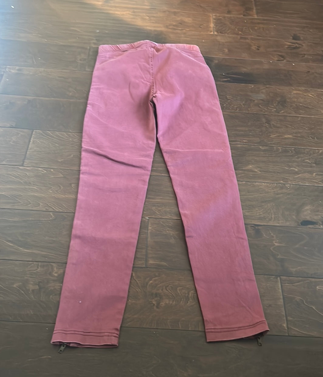 Beulah Womens Jeggings Elasticized Waist Zip Details Sz L ST2225