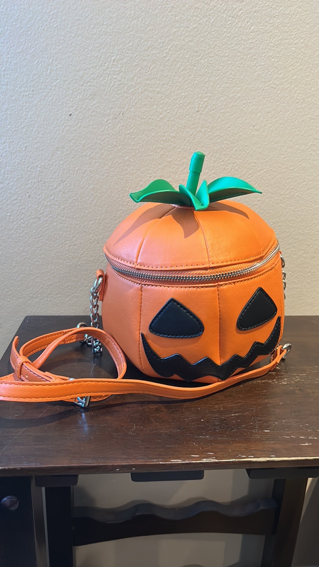 New Mad Engine Pumpkin Crossbody Purse Bag