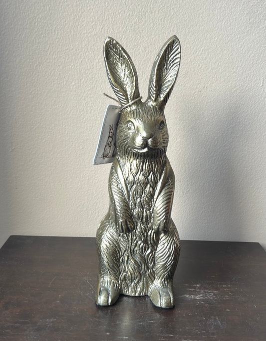 New Hip Hop Easter Bunny Rabbit Full Gold Metal 12.5” Tall