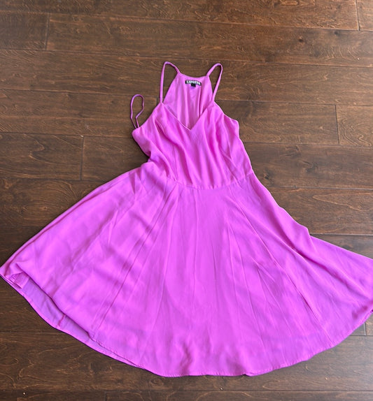 Express Women’s Purple Sleeveless Summer Dress Sz 0 ST2825