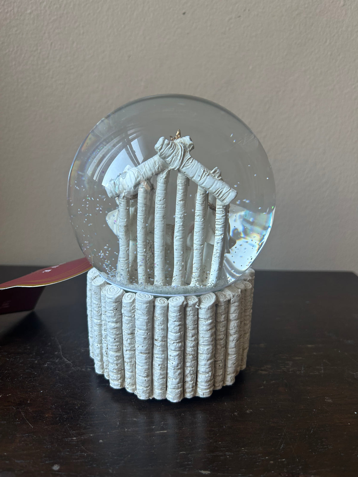 Love & Light Nativity Snowglobe New Baby Jesus Christmas Mother Mary Musical