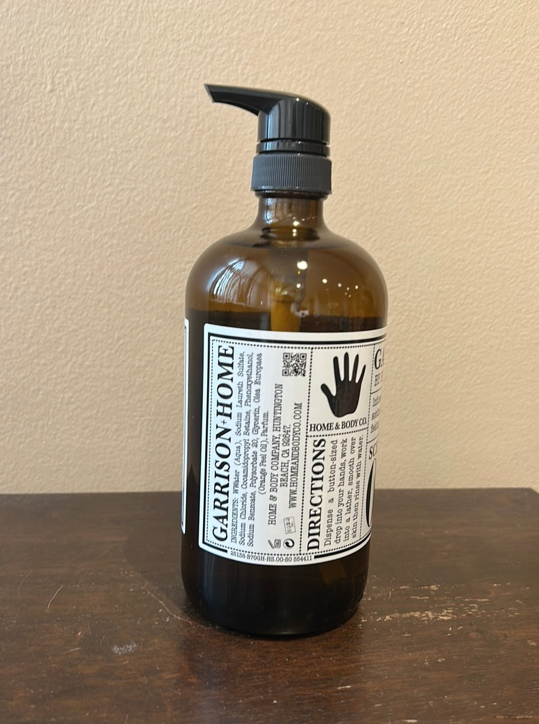 Garrison Home & Body Co Sweet Orange Hand Soap  32 oz New