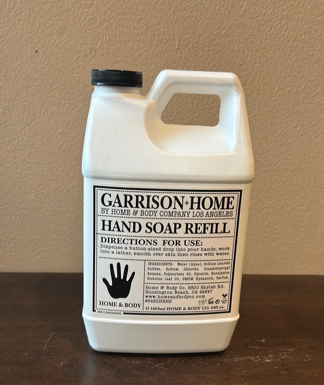 GARRISON + HOME No. 09 SWEET ORANGE 64 fl oz Hand Soap Refill