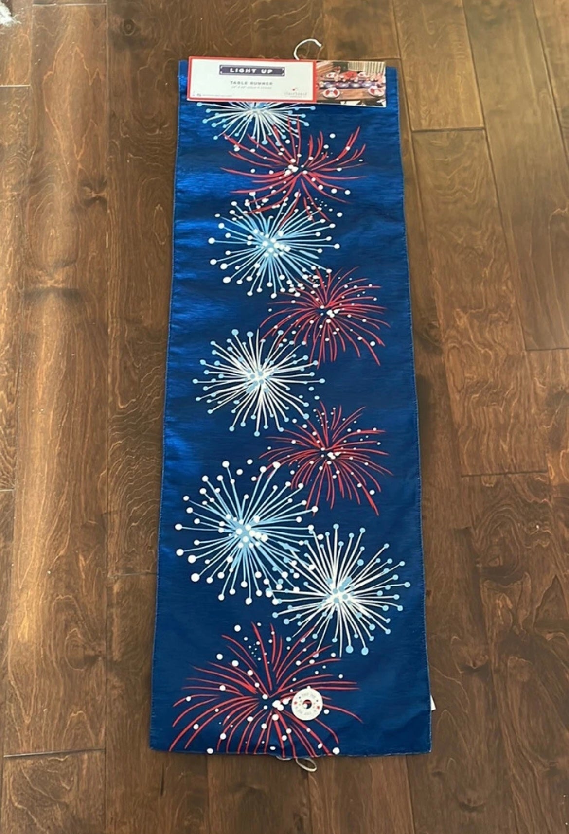 Storehouse Americana Red White Blue Table Runner Farmhouse July 4th 14”x48”