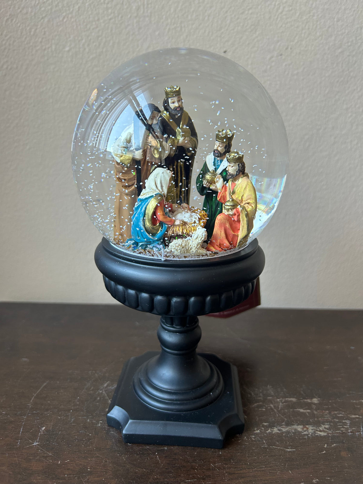 Love & Light Nativity Snowglobe New Baby Jesus Christmas  Shepherds