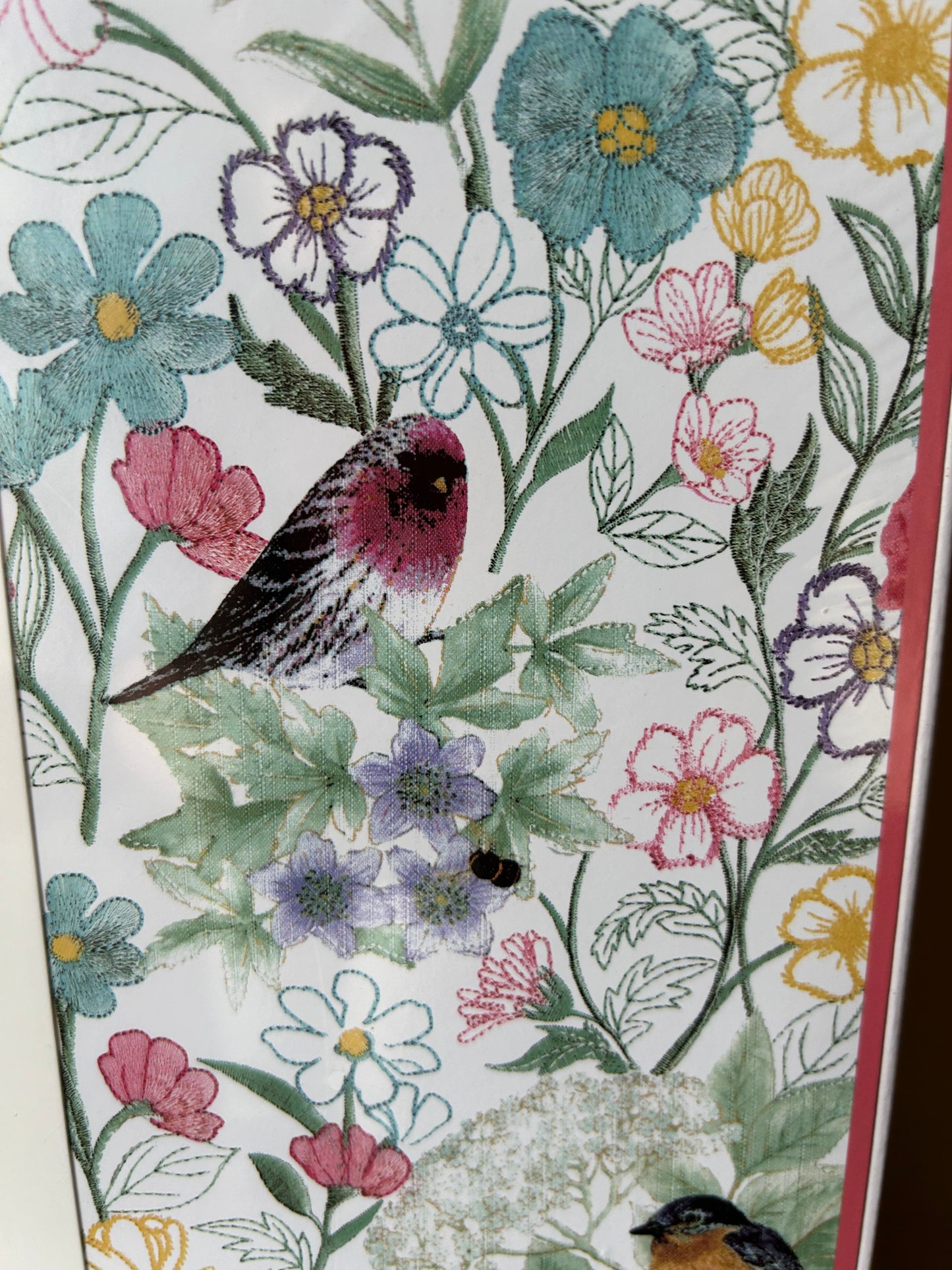 Lenox Cork Placemats Butterfly Flutter Floral Birds New
