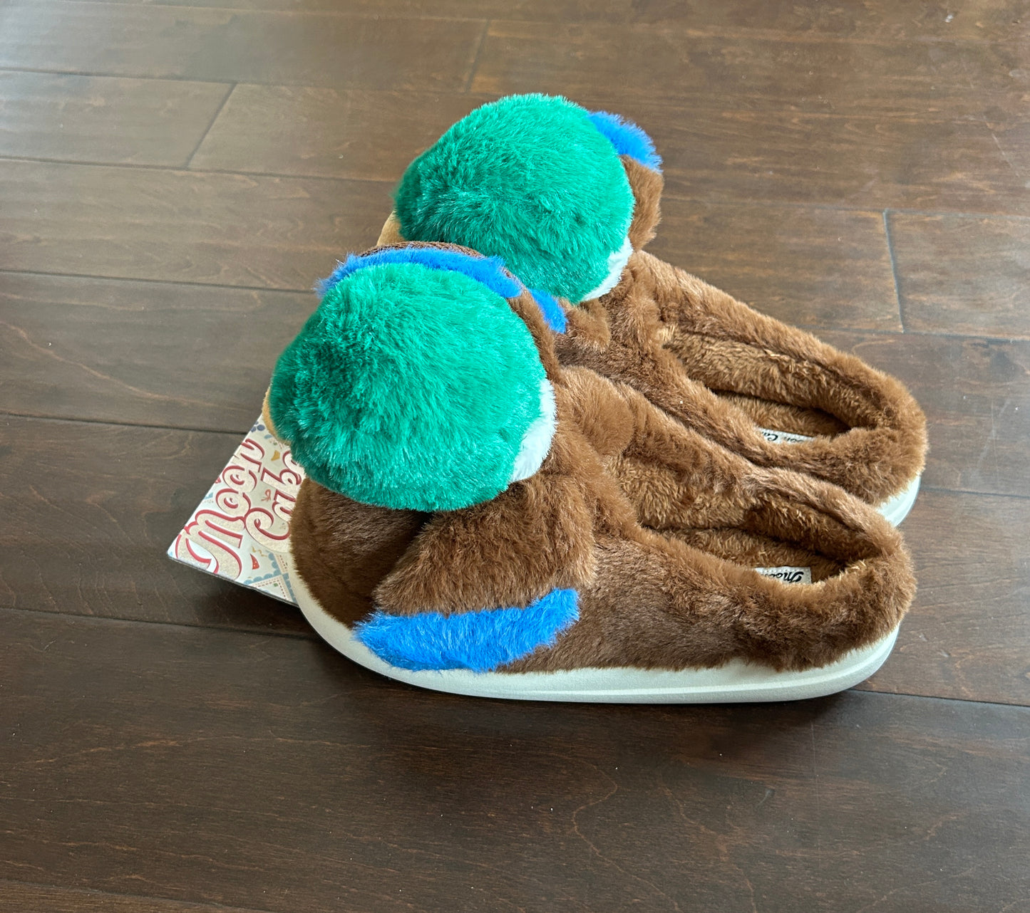 Moon Cake Womens Faux Fur Memory Foam Slippers New Bunny Easter Duck